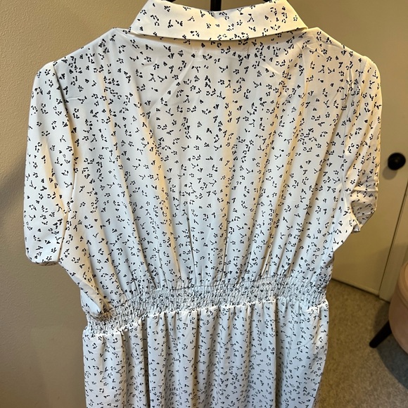 Dotted Midi Dress - Picture 2 of 4